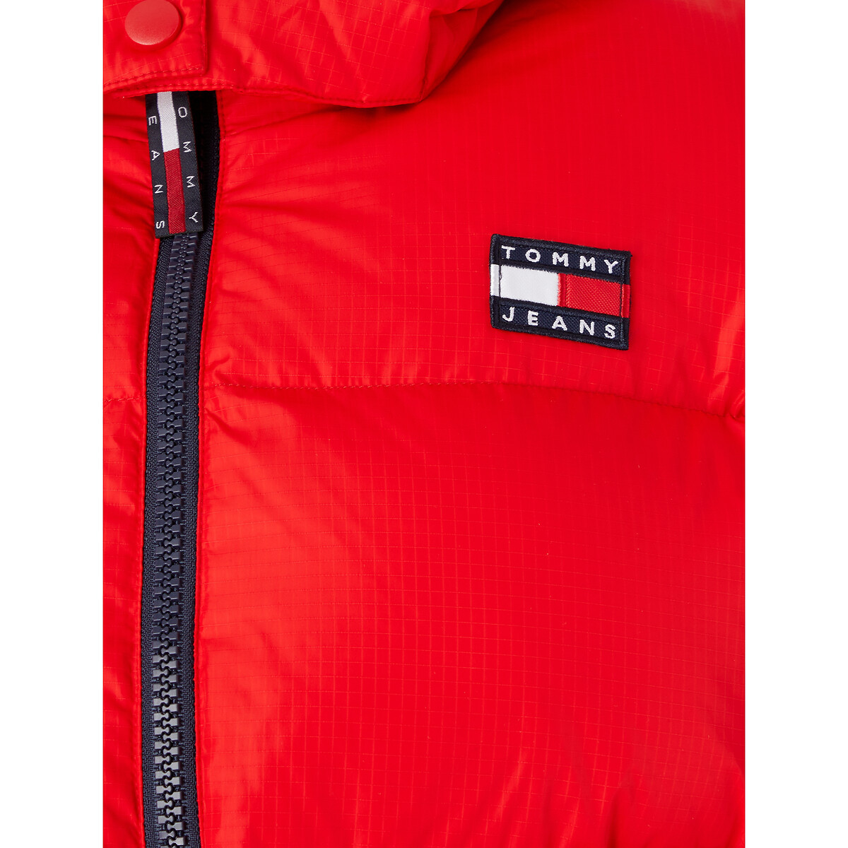 TOMMY JEANS<br>Jaqueta curta de plumas com capuz