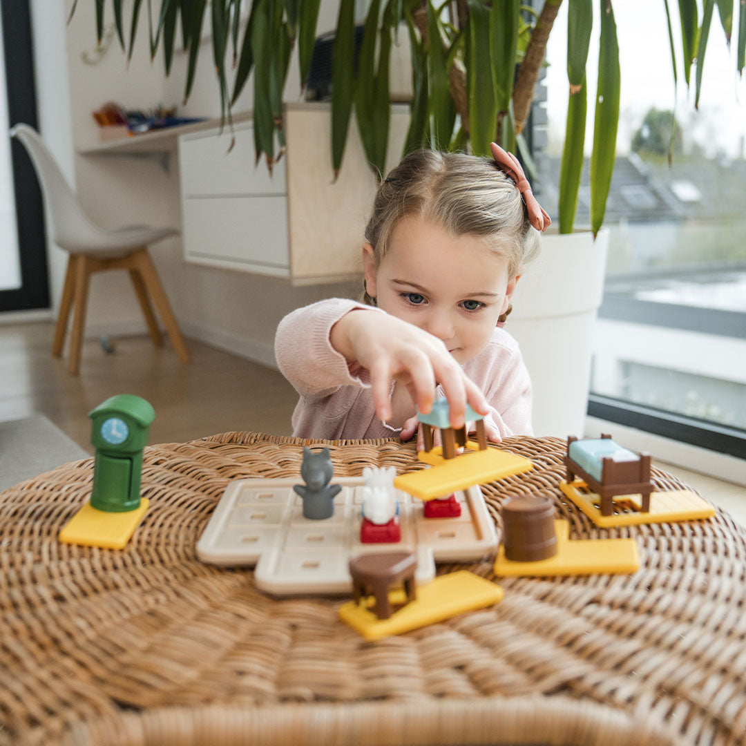 smartgames puzzelspel de wolf en de 7 geitjes