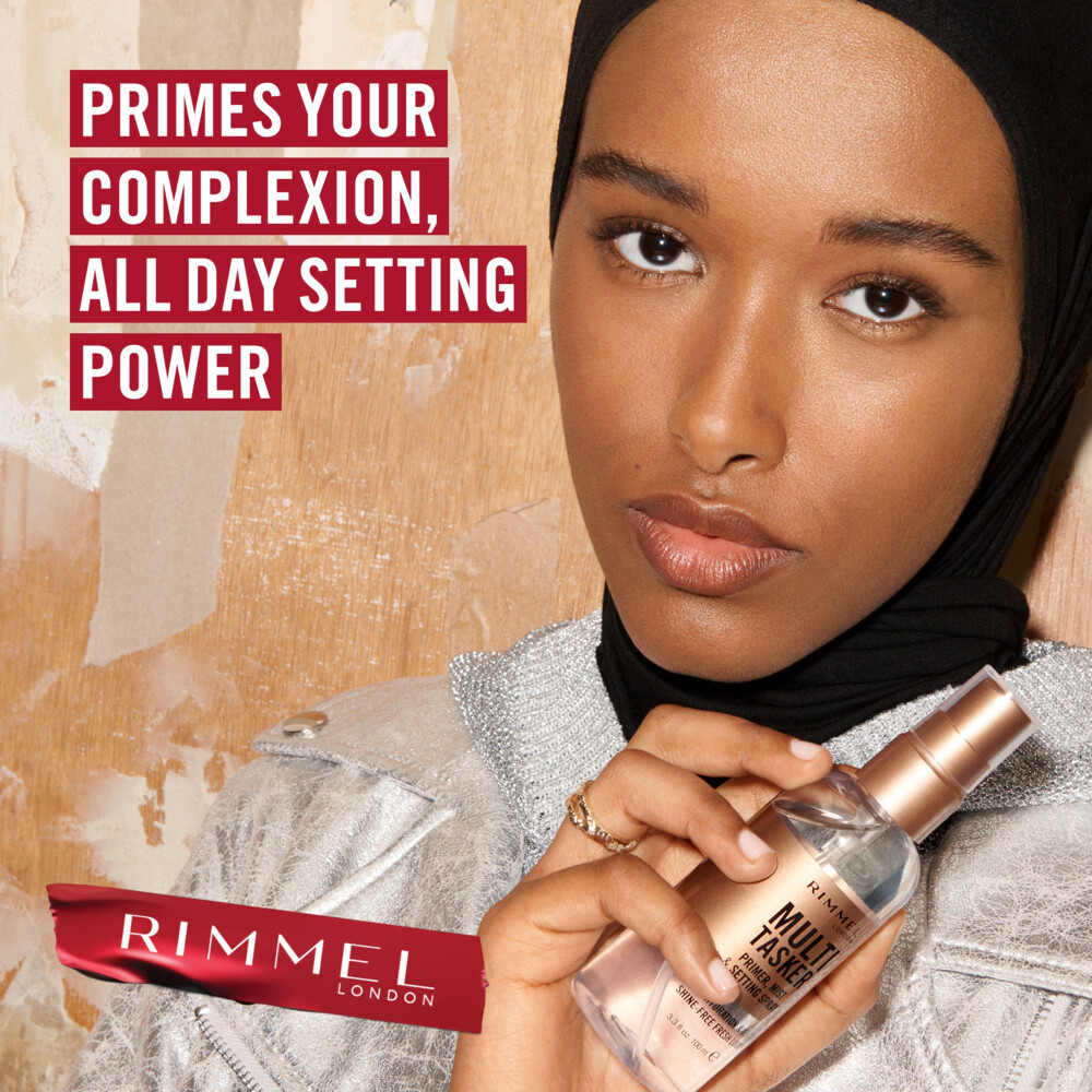 Rimmel Multi-Tasker Primer, Mist & Setting Spray Transparant100 ml