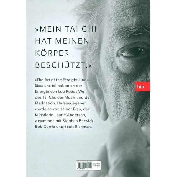 btb Verlag Lou Reed Art of the Straight