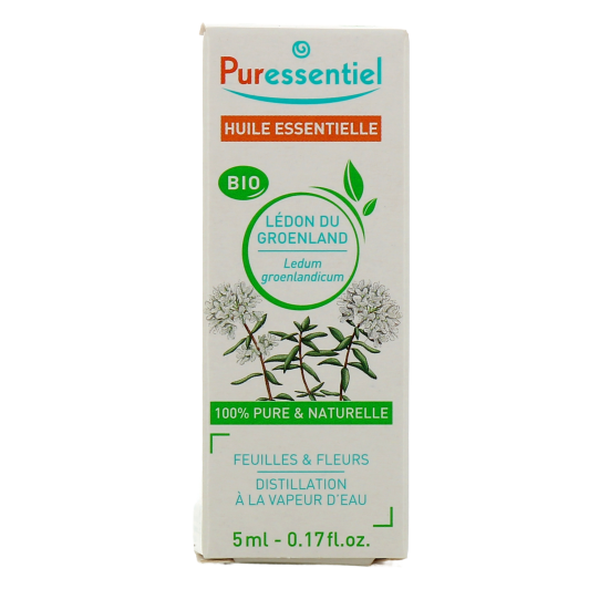 Puressentiel huile essentielle lédon du groenland bio - Voie cutanée