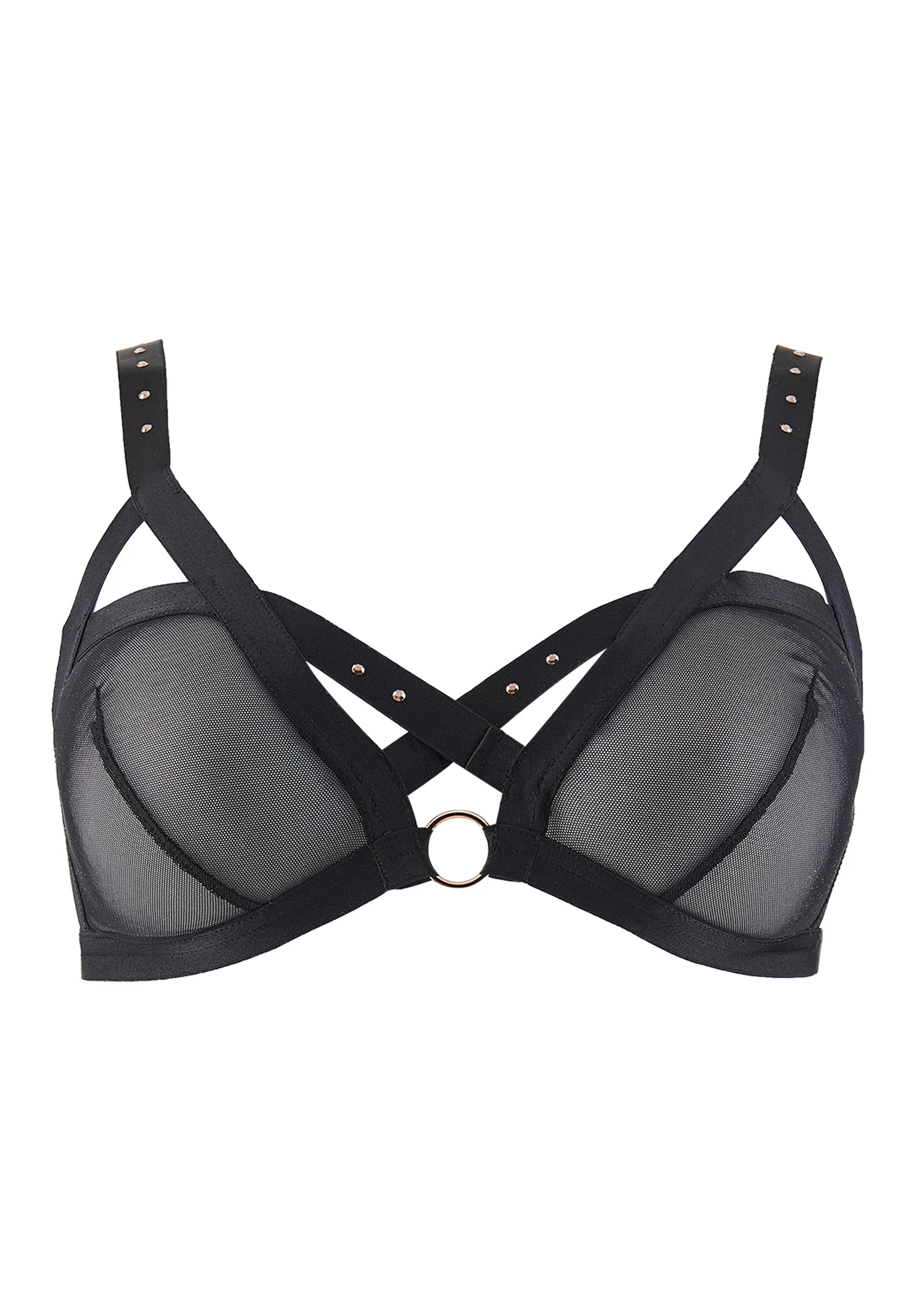 RENCONTRE ANONYME - Soutien-gorge triangle sans armatures | Noir
