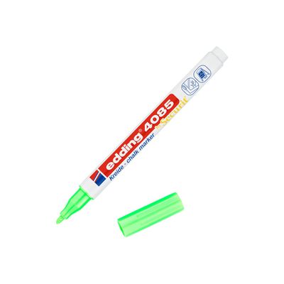 Edding 4085 - Marqueur craie liquide - 1-2 mm - vert fluo