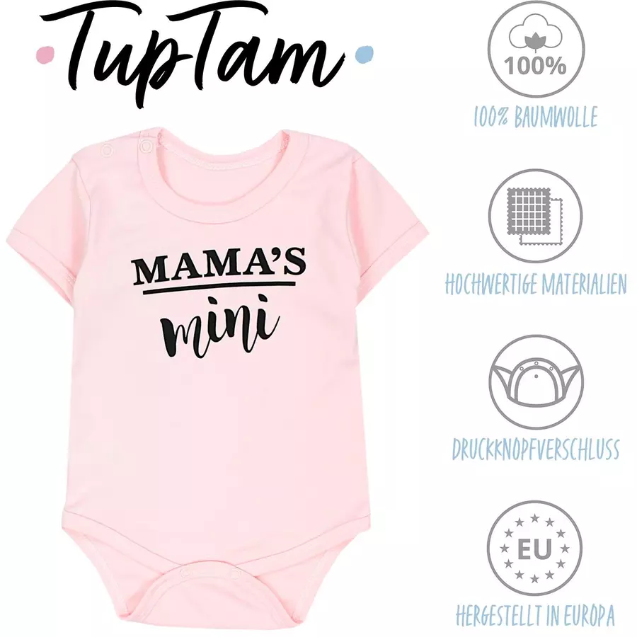 TupTam Mädchen Baby Body Kurzarm 5er Pack mint