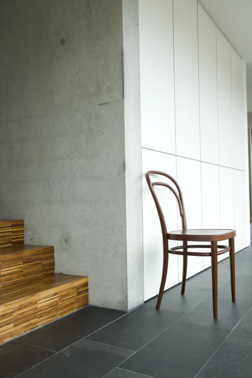 Thonet 214 M eetkamerstoel blauw