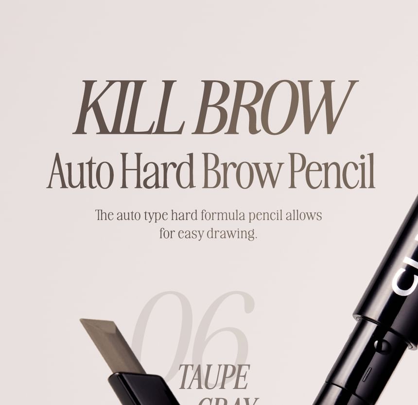 CLIO - Kill Brow Auto Hard Brow Pencil - 7 kleuren