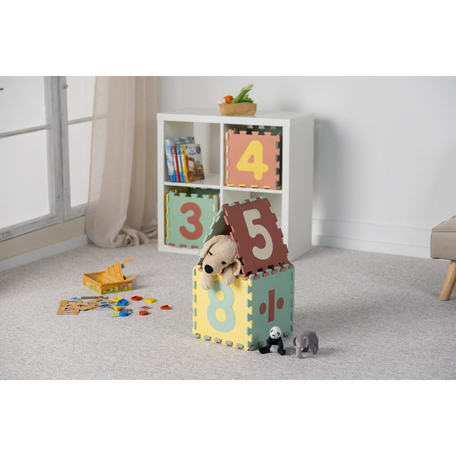 Playshoes Puzzlematte 36-teilig bunt 2