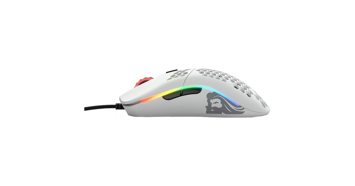 GloriousModel O gaming muis  (Wit, 12.000 dpi, RGB leds)