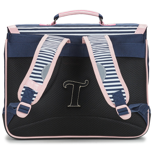 Tann's - LEA CARTABLE 38 CM - Marine / Blanc