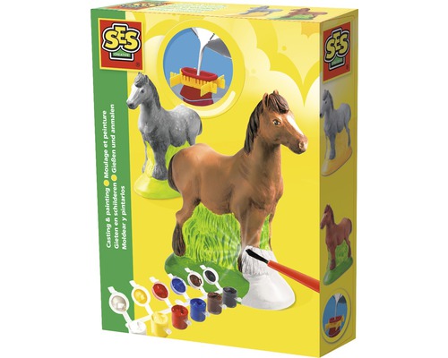 Creatieve set gipsen figuur paard