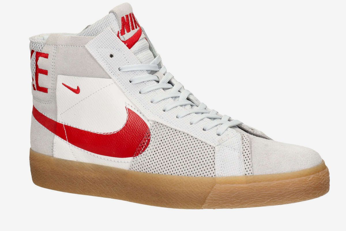 Nike SB Zoom Blazer Mid Premium Schuh (summit white university red)