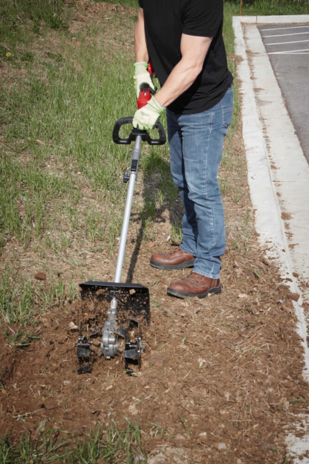 Milwaukee M18 FOPH-CA Quik-Lok cultivator opzetstuk - 220 mm