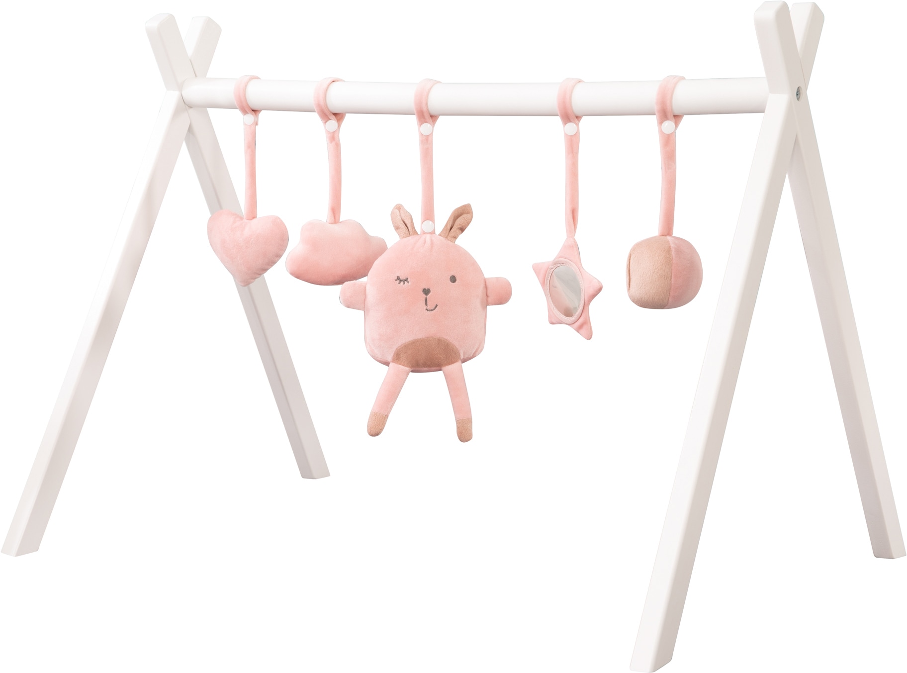 roba® Greifspielzeug »Anhängerset  Lil Cuties Lily« passend zum Spieltrapez Montessori