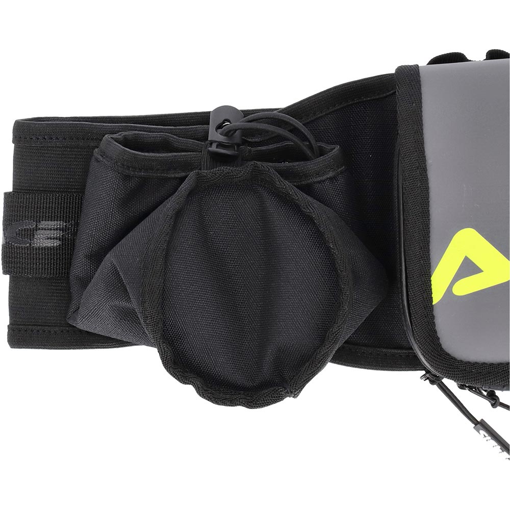 Acerbis - Sacoche banane Profile Logo Noir / Gris / Jaune