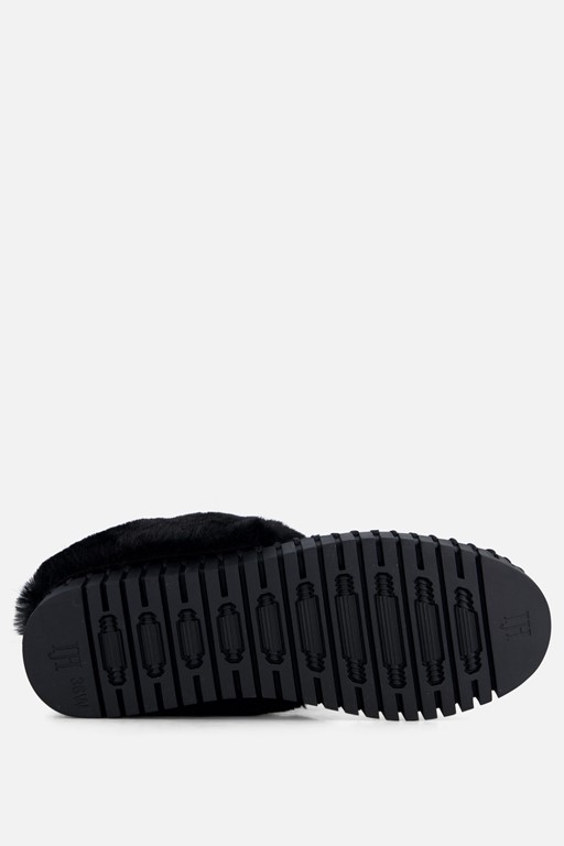 Ilse Jacobsen Pantoffels zwart Suede