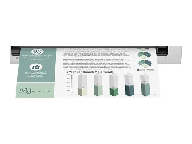 Brother DSmobile DS-740D - Scanner med papirfødning - Duplex - 215.9 x 1828.8 mm - 600 dpi x 600 dpi - USB 3.0