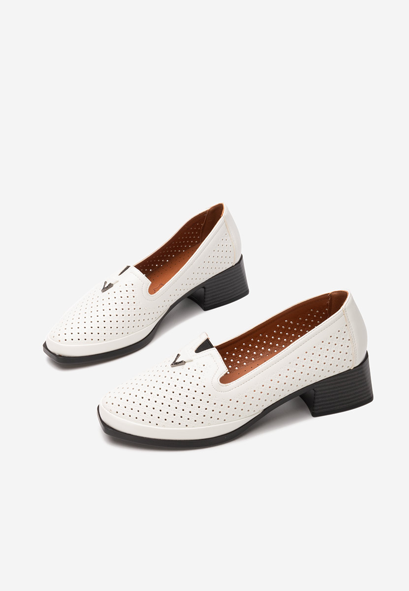 Chaussures casual femme blancs Tressa