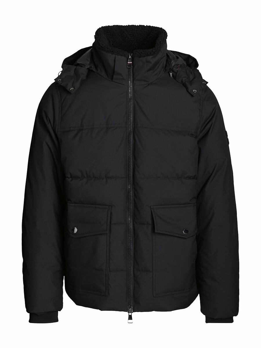 TOMMY HILFIGER<br>Parka curta, repelente à água e isolante