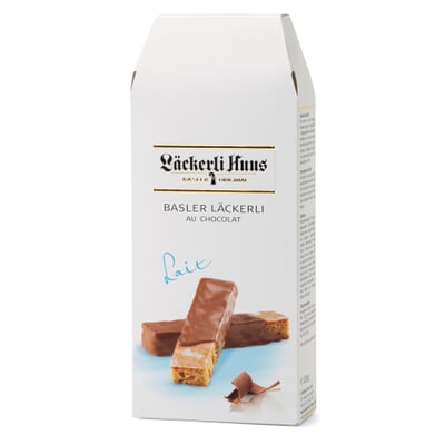 Basler Läckerli mit Milchschokolade