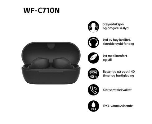 Sony WF-C710 - Black