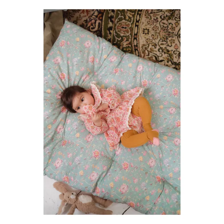 Louise Misha Robe Body Gaze de Coton Bio India | Rose pâle