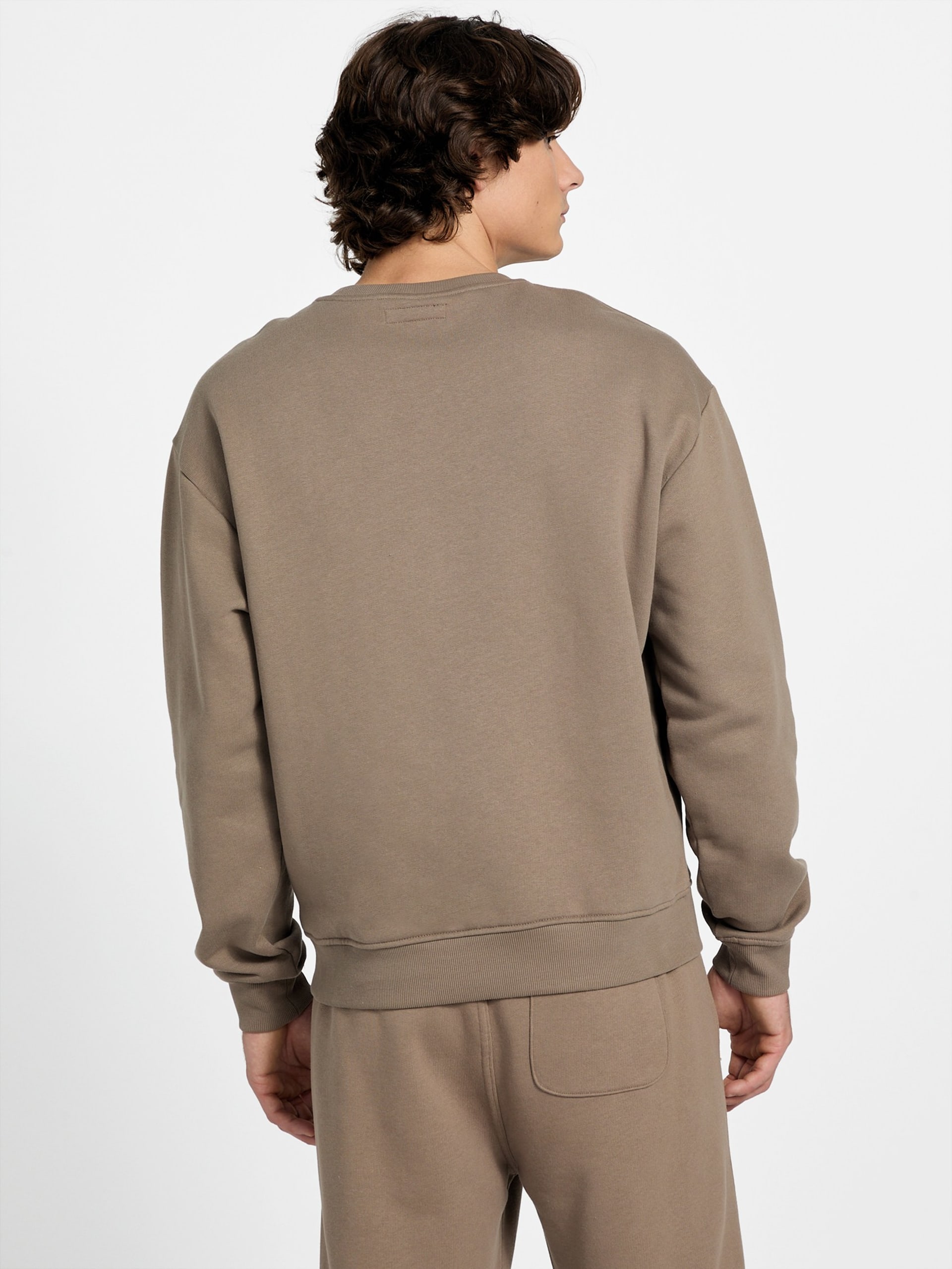 Moletom Eco 1981 Label com gola redonda