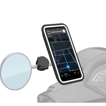 Support Smartphone Shapeheart RETROVISEUR SMARTPHONE MAGNETIQUE SCOOTER XL Universel