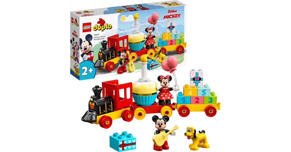 LEGODUPLO - Mickey & Minnie verjaardagstrein Constructiespeelgoed  (10941)