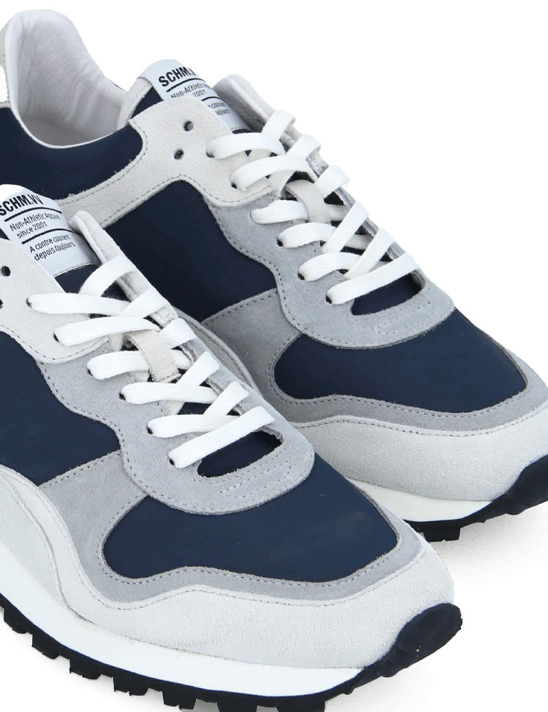 SCHMOOVE BASKETS TRAX RUNNER SUEDE NYL.MAGMA CIMENTO NAVY