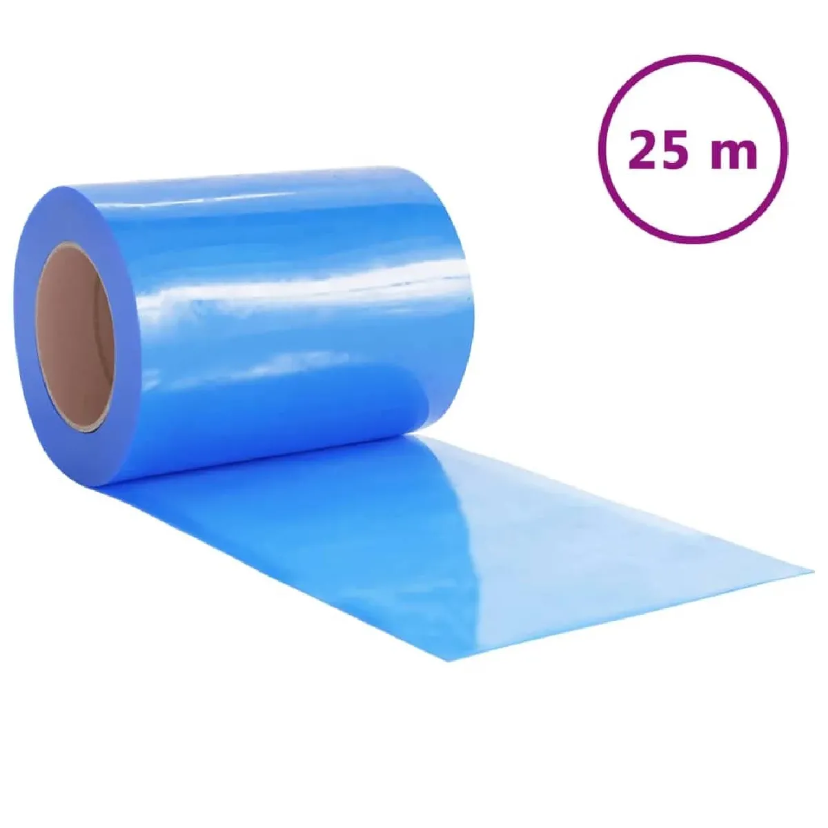 vidaXL Rideau de porte PVC