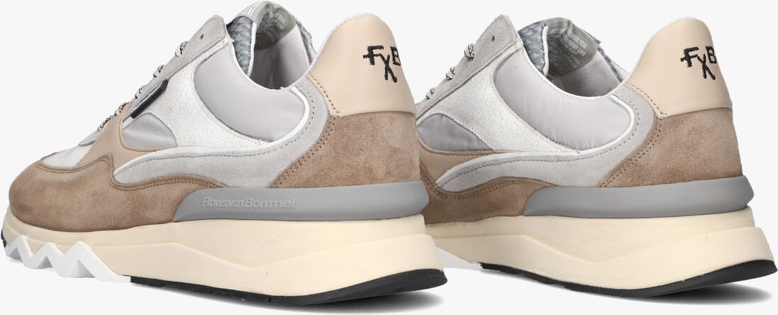 FLORIS VAN BOMMEL taupe floris van bommel lage sneakers sfm-10155