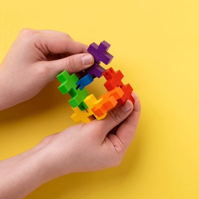 Plus-Plus HEXEL Fidget-leke Spectrum