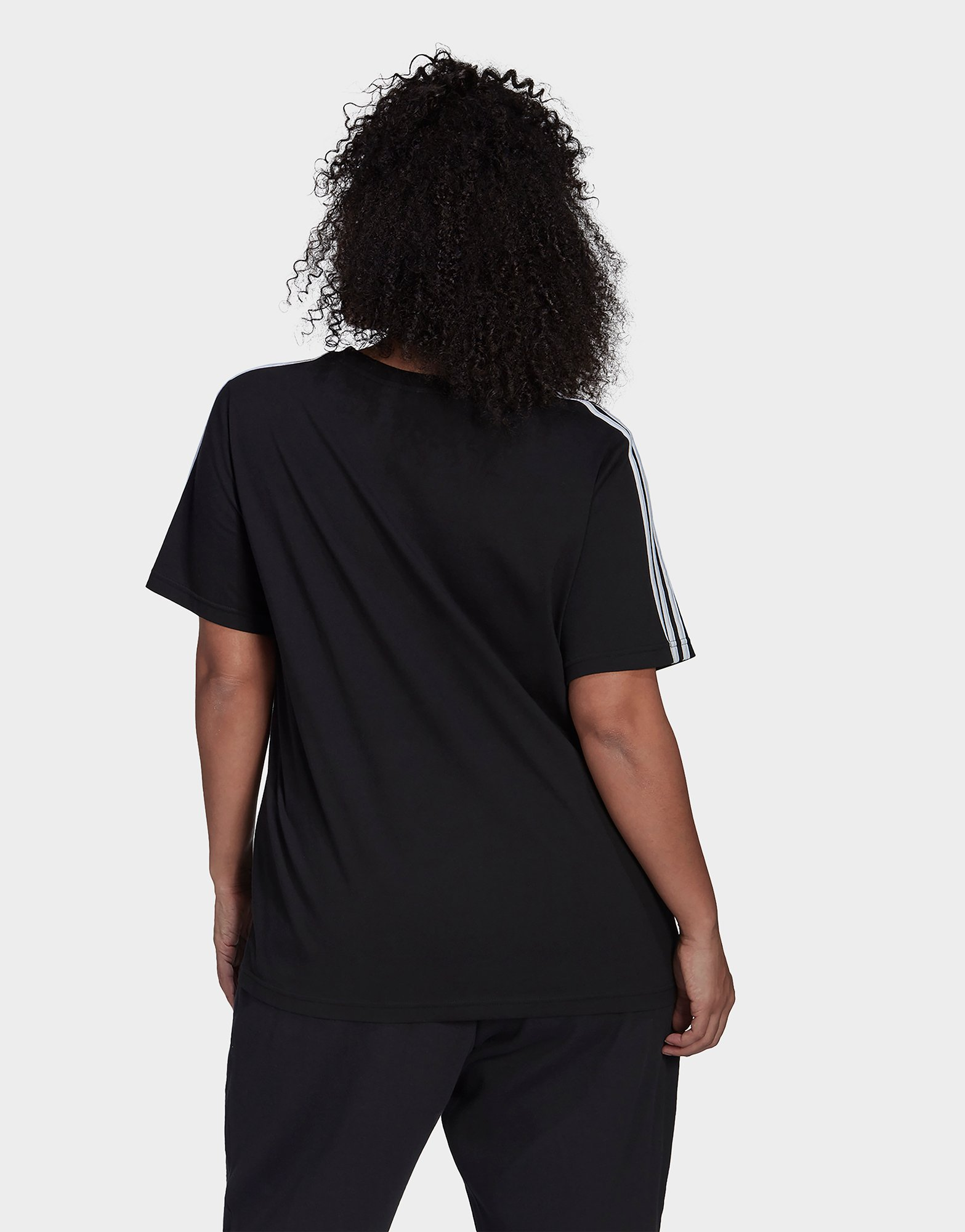 adidas T-shirt Essentials Slim 3-Stripes (Grandes tailles)