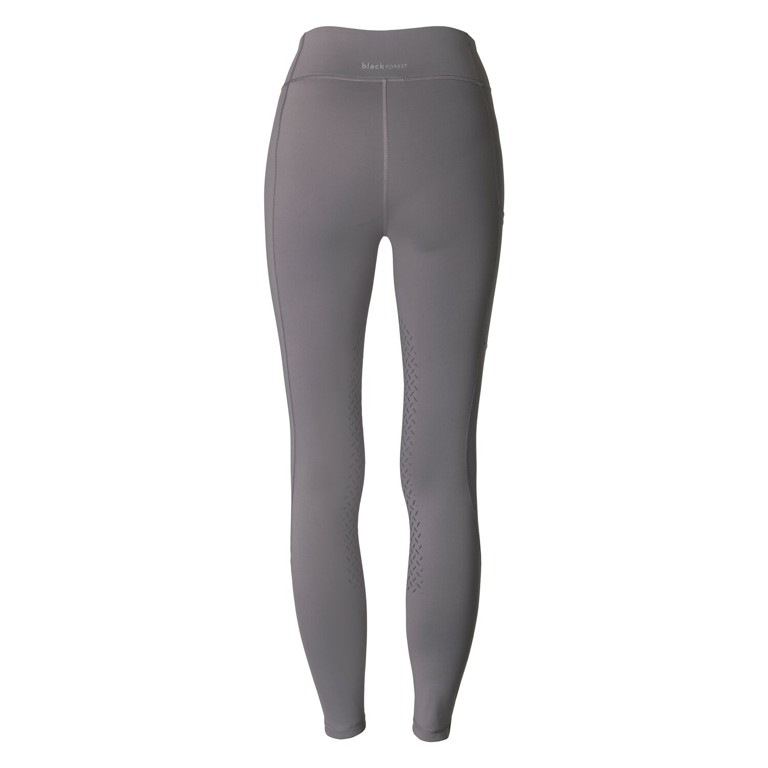 black forest Grip-Halbbesatz-Reitleggings  - darkest grey