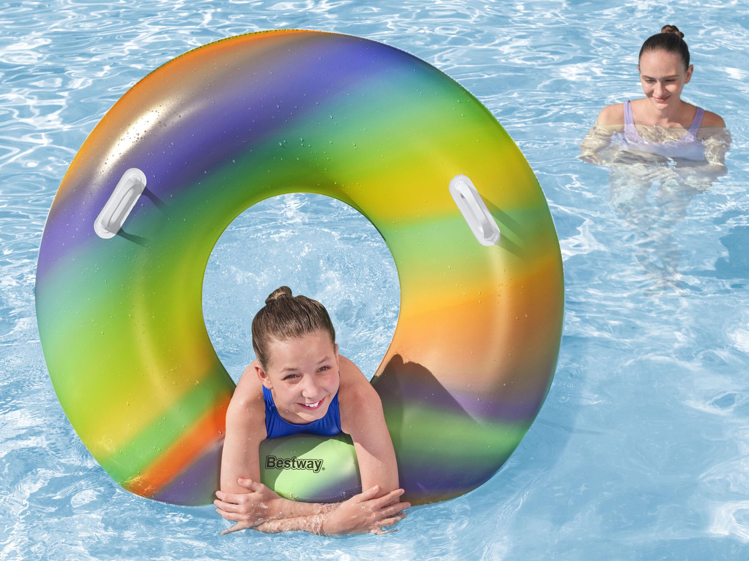 Schwimmring Rainbow 105 cm