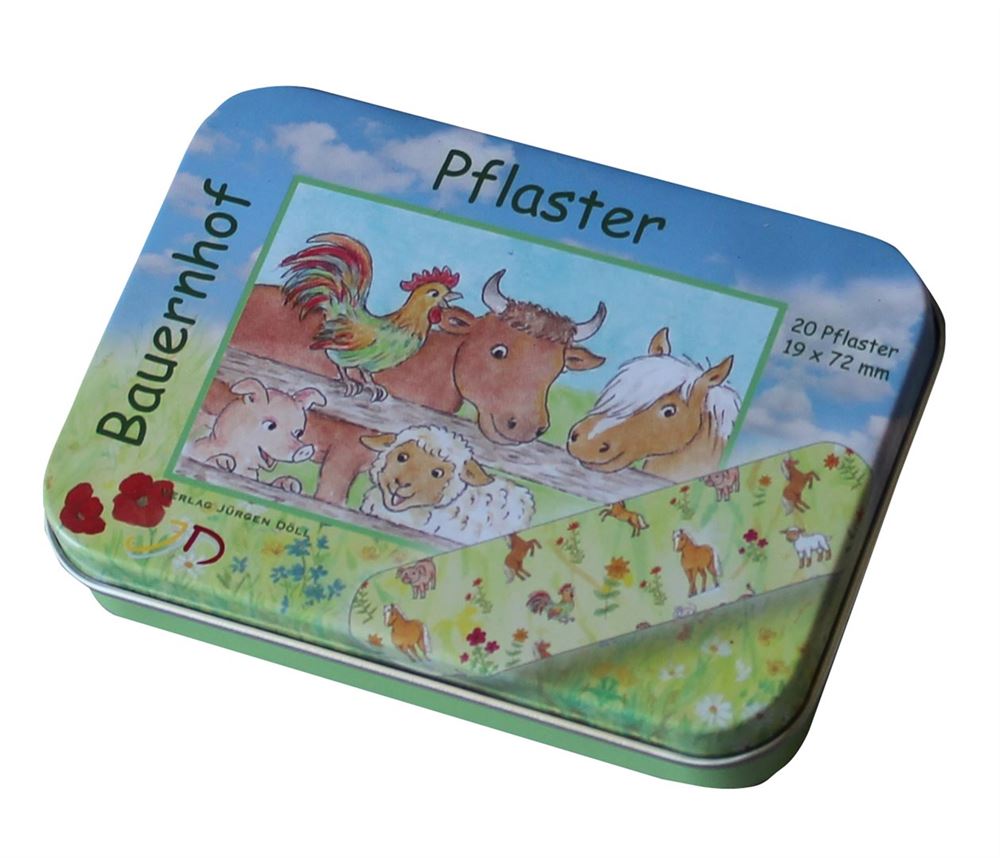 DOELL Heftpflaster 19x72mm Bauernhof Ds 20 Stk