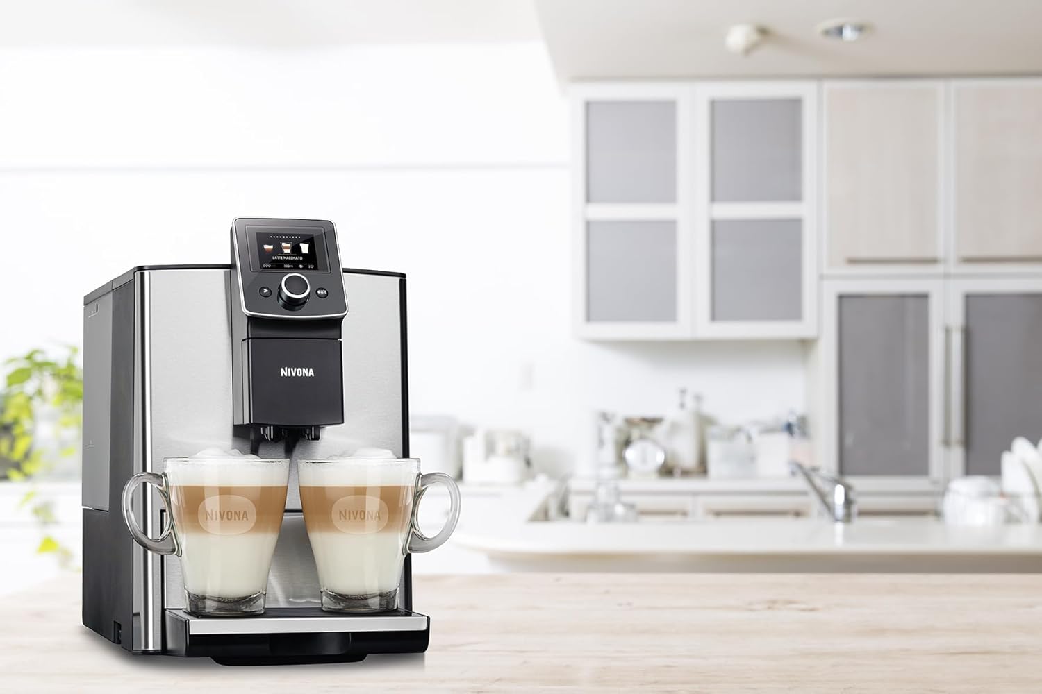 Nivona Kaffeevollautomat NICR825 NiCR 825 Edelstahl/Chrom