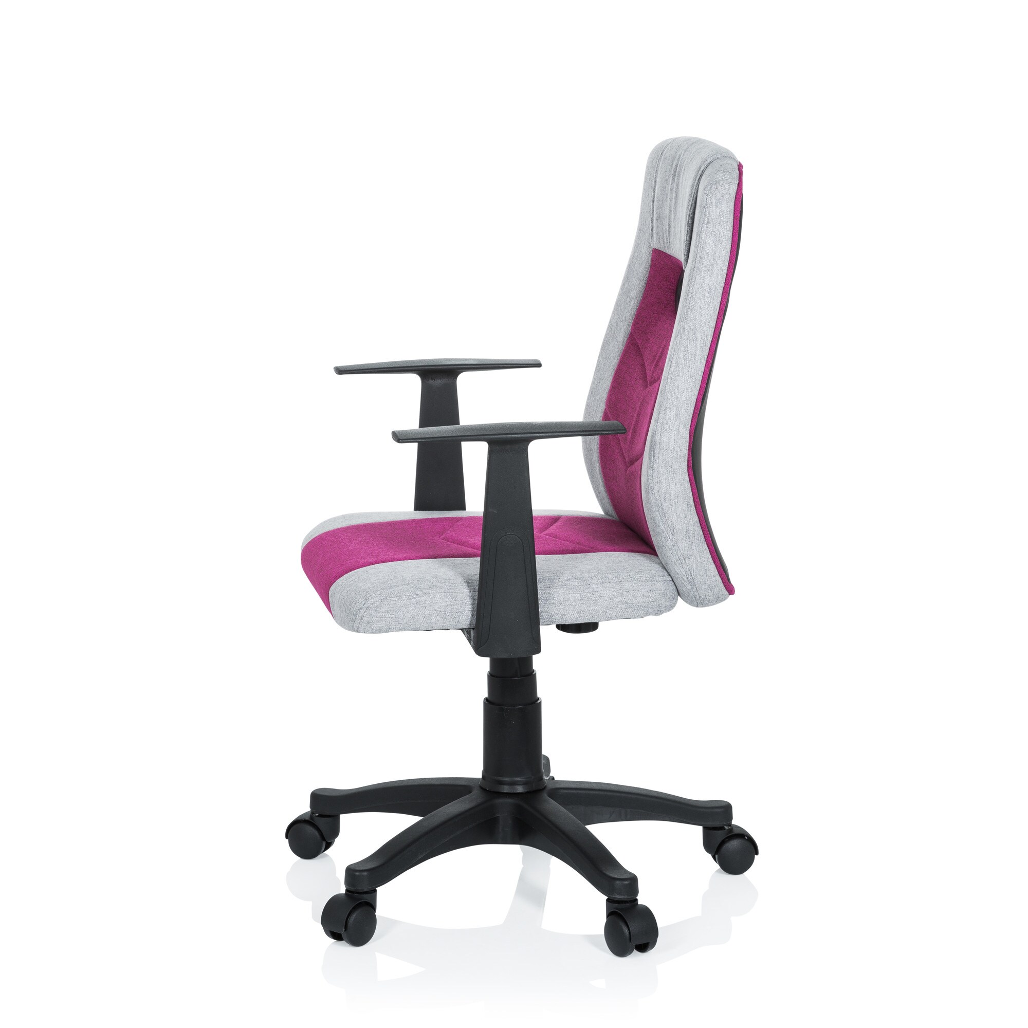 Kinderdrehstuhl KIDDY EXTRA Stoff mit Armlehnen hjh OFFICE