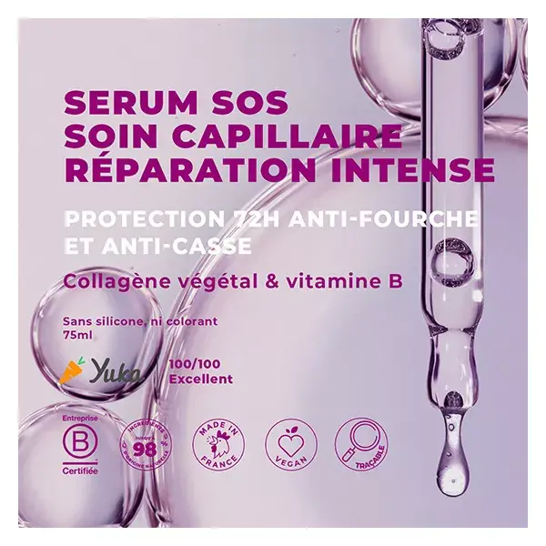 Sérum Reparador Intenso Energie Fruit SOS para Cabelos Muito Danificados 75ml
