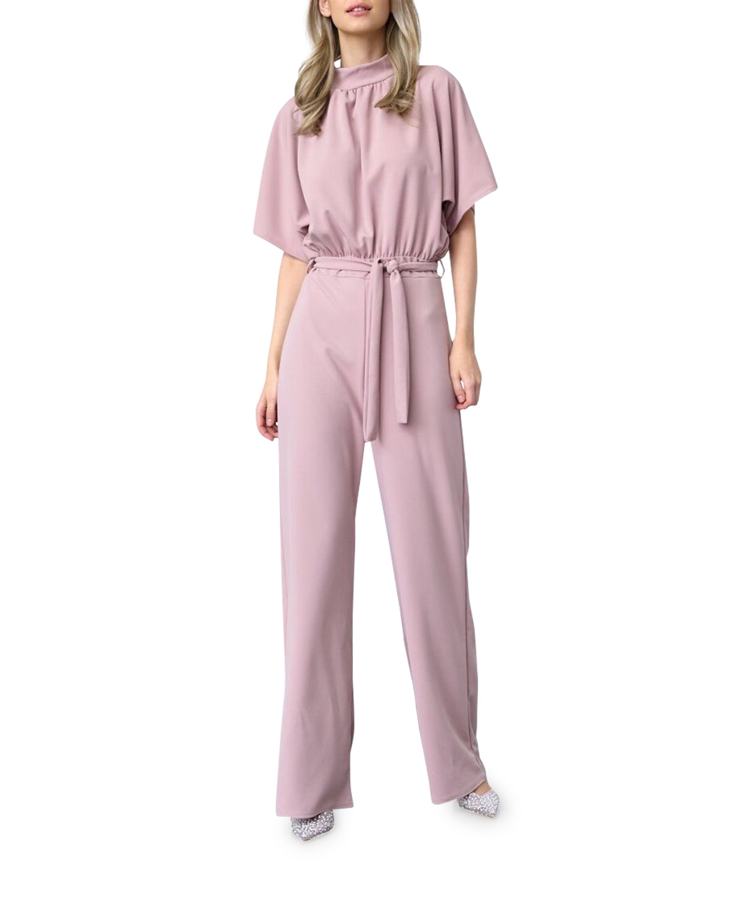 Sisters Point Girl-ju dames jumpsuit roze