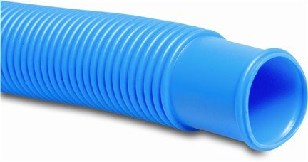 Zwembadslang 38 mm blauw 3 meter