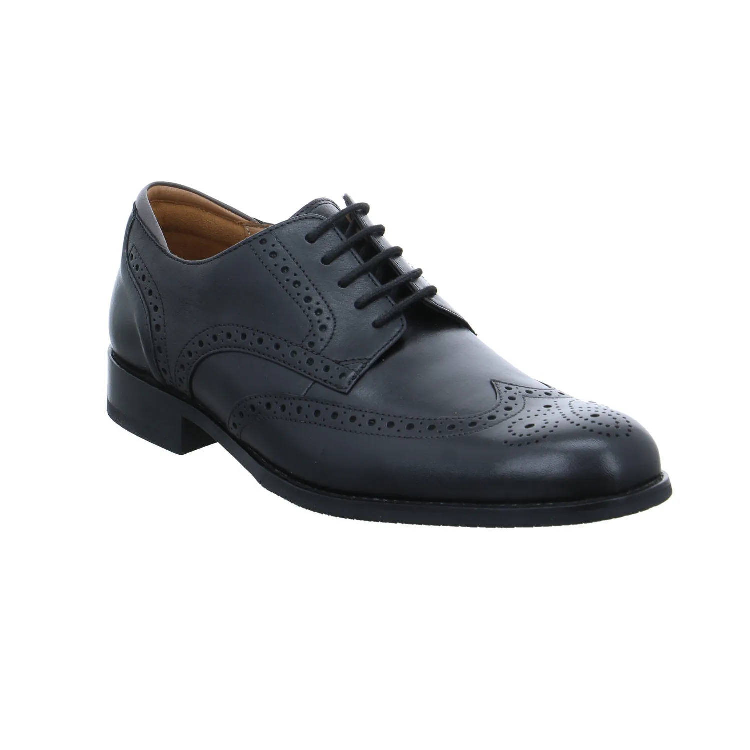 CLARKS Halbschuh-City Schwarz Leder
