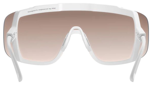 Lunettes Poc Devour Hydrogen White / Clarity Trail Partly Sunny Silver
