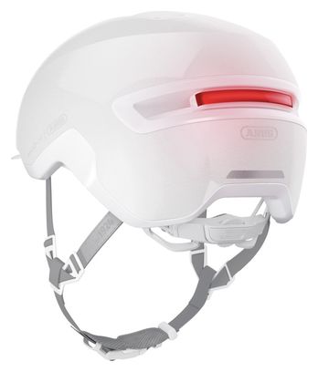 Casque Ville Abus HUD-Y Puristic Blanc Brillant