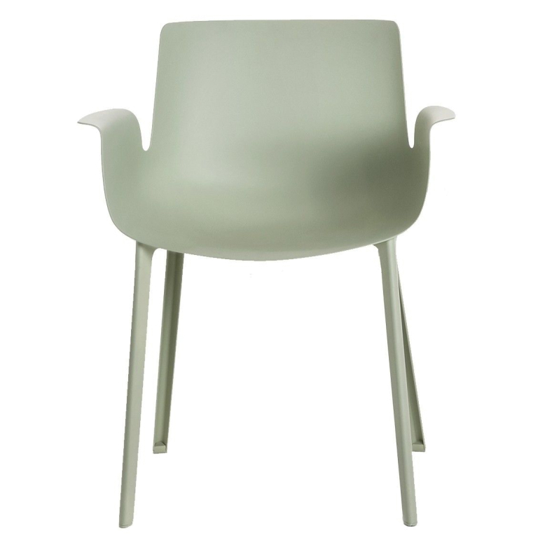 Kartell Piuma stoel saliegroen