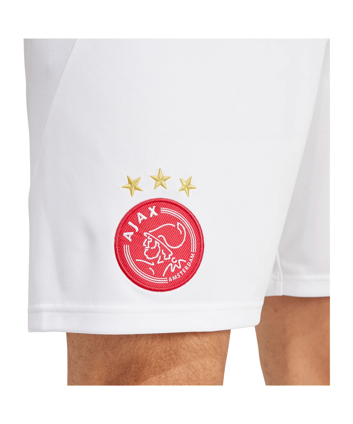 adidas Ajax Amsterdam Short Home 2024/2025 Weiss