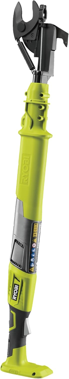 RYOBI 18 V ONE+ Akku-Astschere OLP1832BX (Astschere 80 cm hoch, Schnittstärke 32 mm, Bypass-Klingen, Drehmoment 250 Nm, gummierte Griffflächen, inkl. Asthaken, ohne Akku & Ladegerät im Karton)