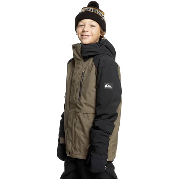Veste de ski QUIKSILVER MISSION BLOCK YTH JK CANTEEN