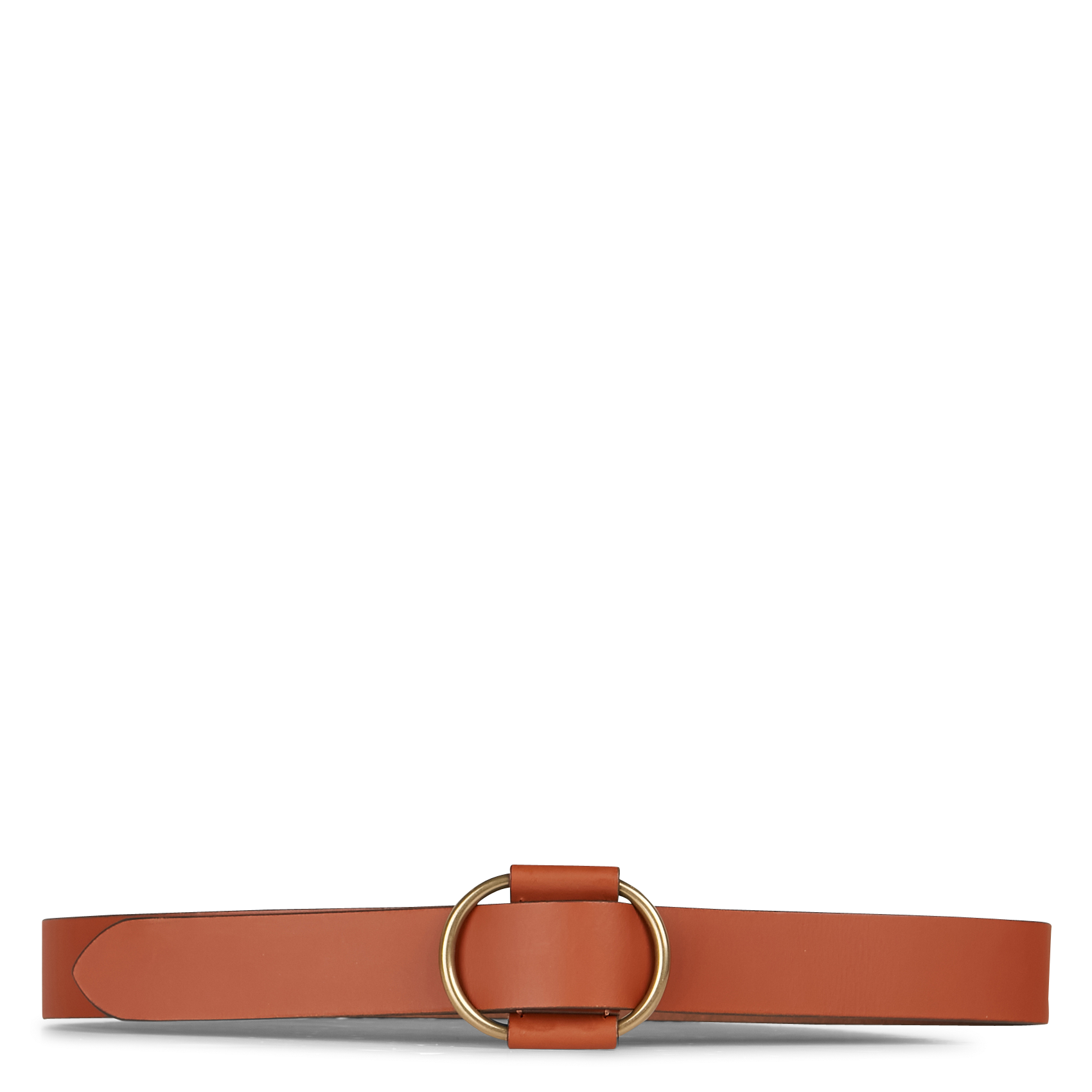 Ceinture en cuir de buffle | Doré