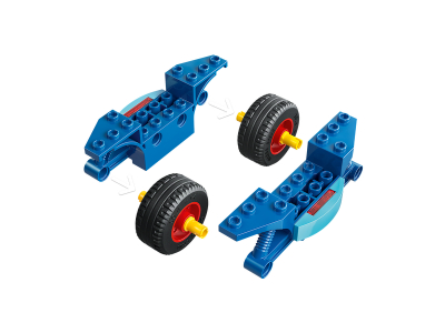 LEGO Spidey op zijn motor vs. Rhino (11206)